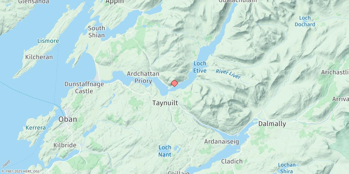 Map of Bonawe