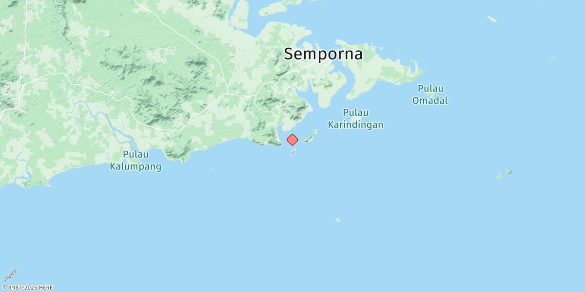 Map of Pakalangan