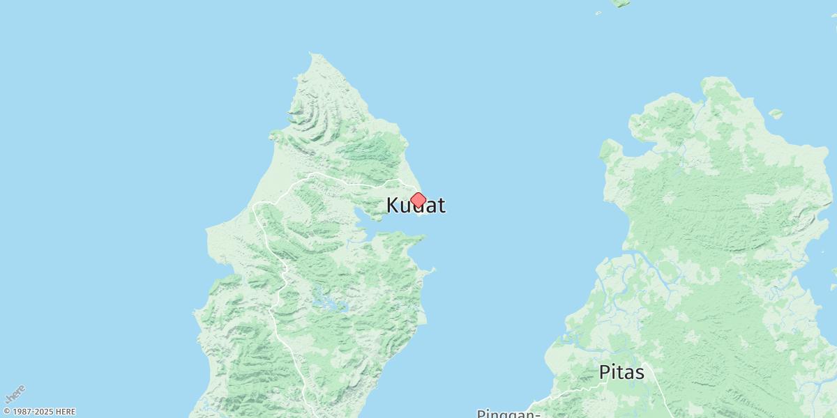 Map of Kudat