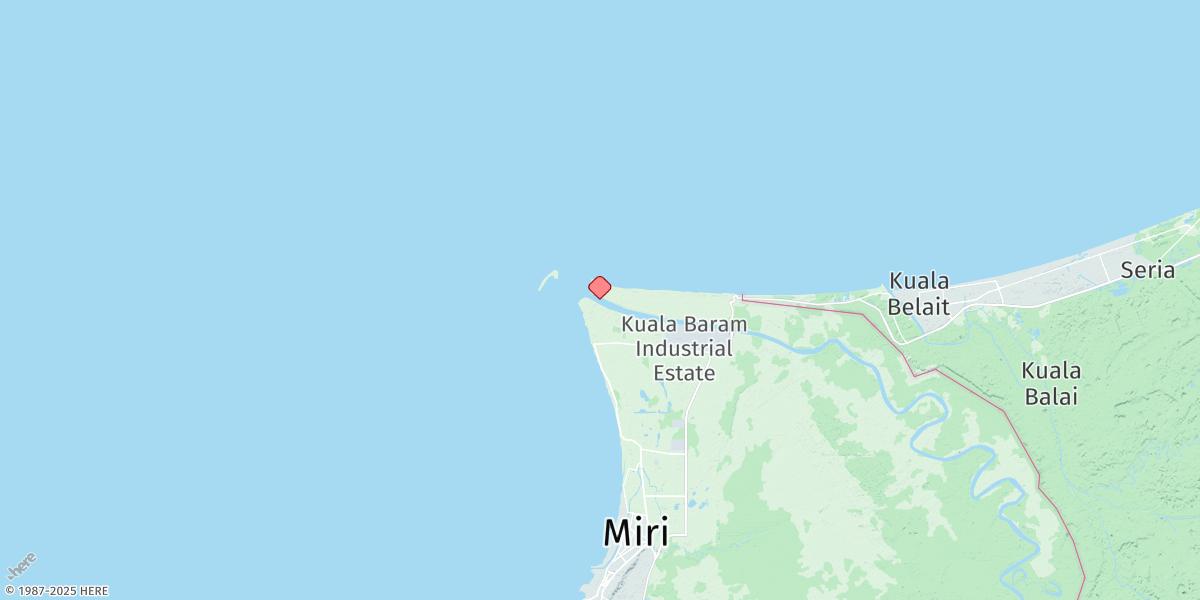 Map of Kuala Baram