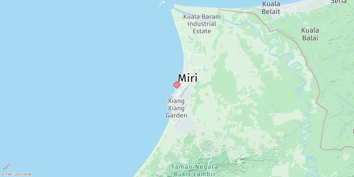 Map of Miri