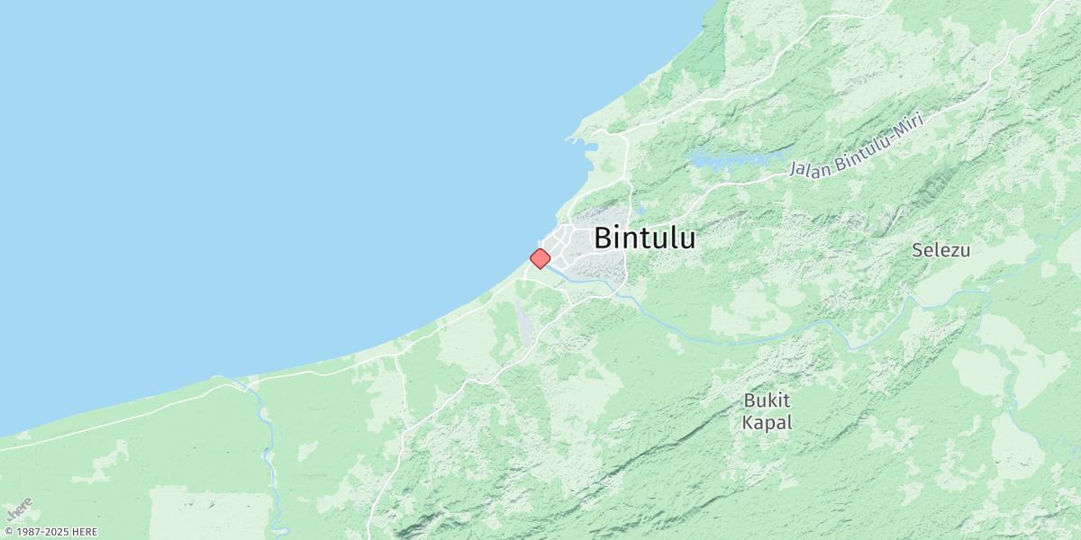 Map of Kuala Bintulu