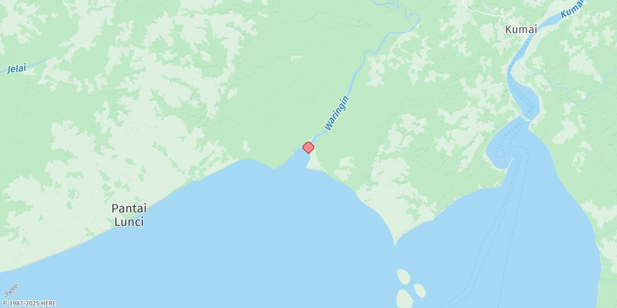 Map of Kuala Sapu