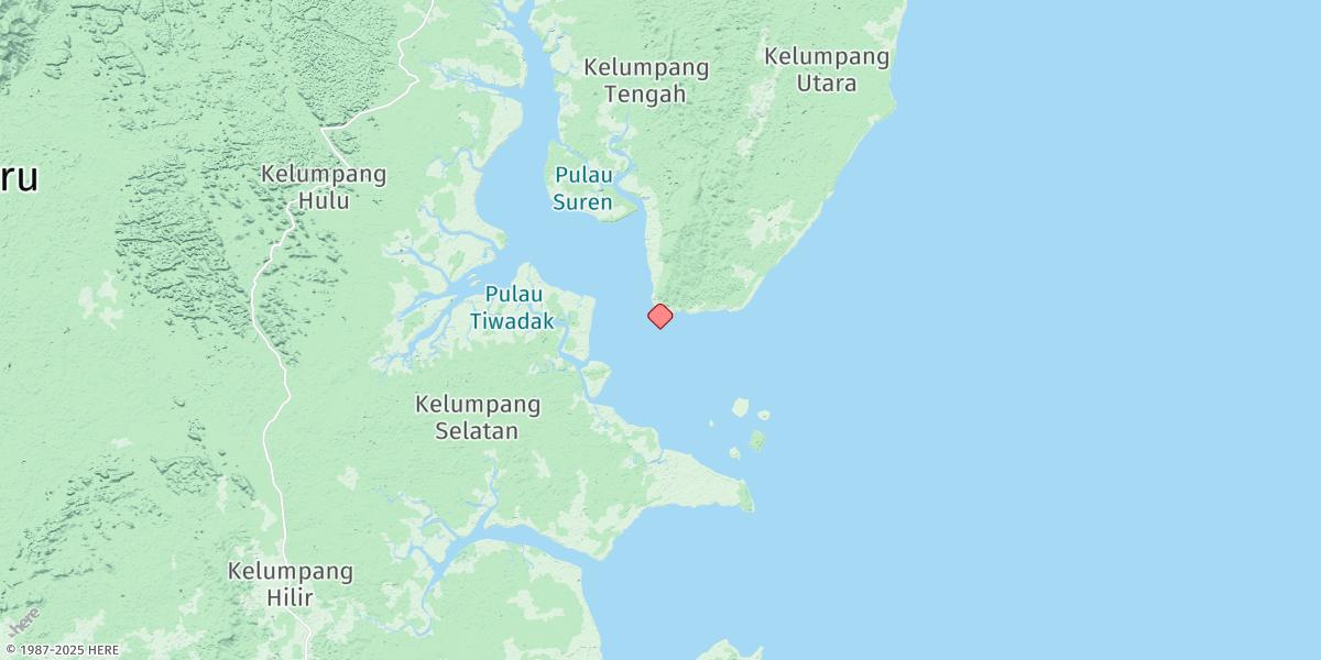 Map of Teluk Klumpang