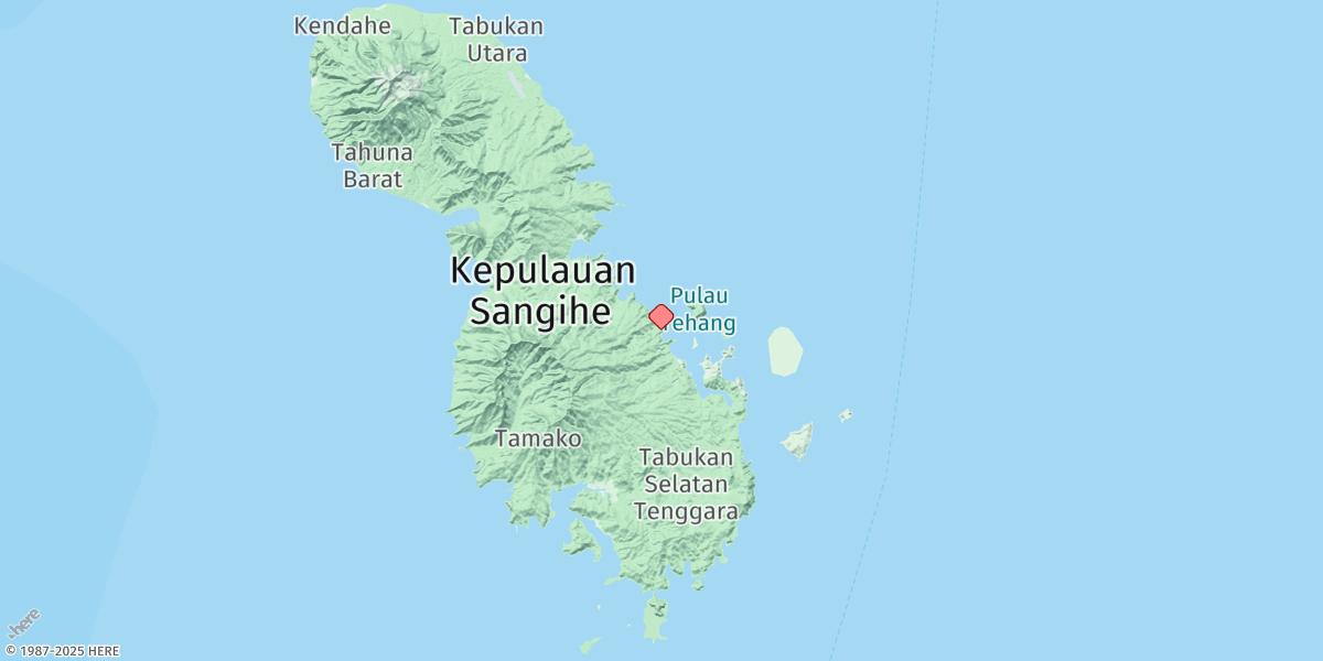 Map of Menalu