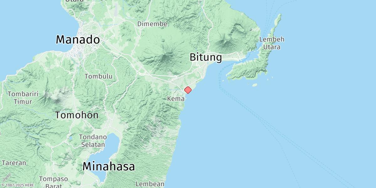 Map of Kema