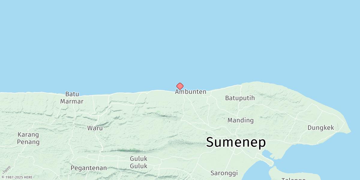 Map of Ambunten