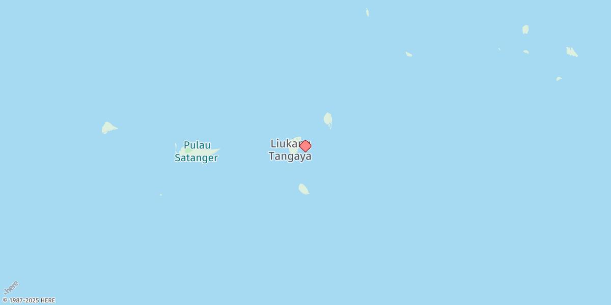 Map of Pulau Sailus Besar