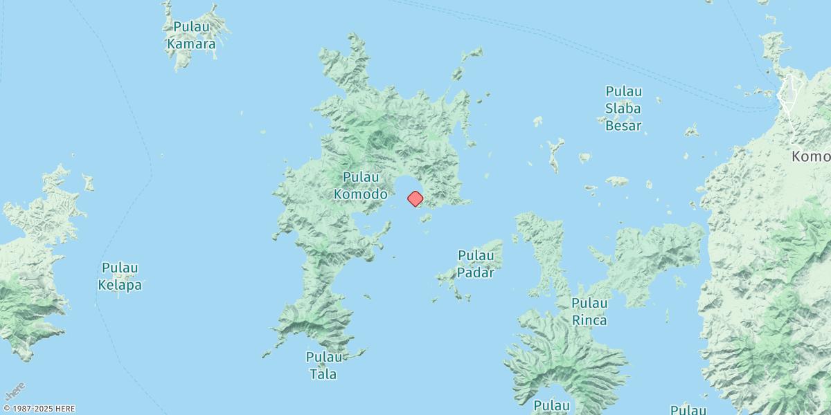 Map of Teluk Slawi