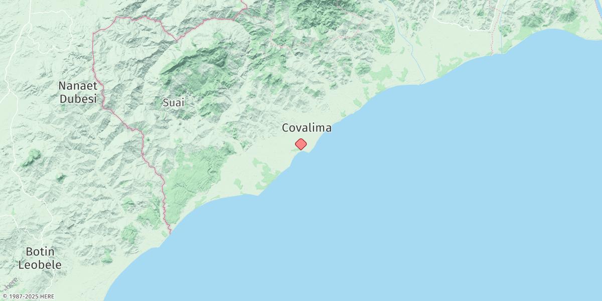 Map of Suai