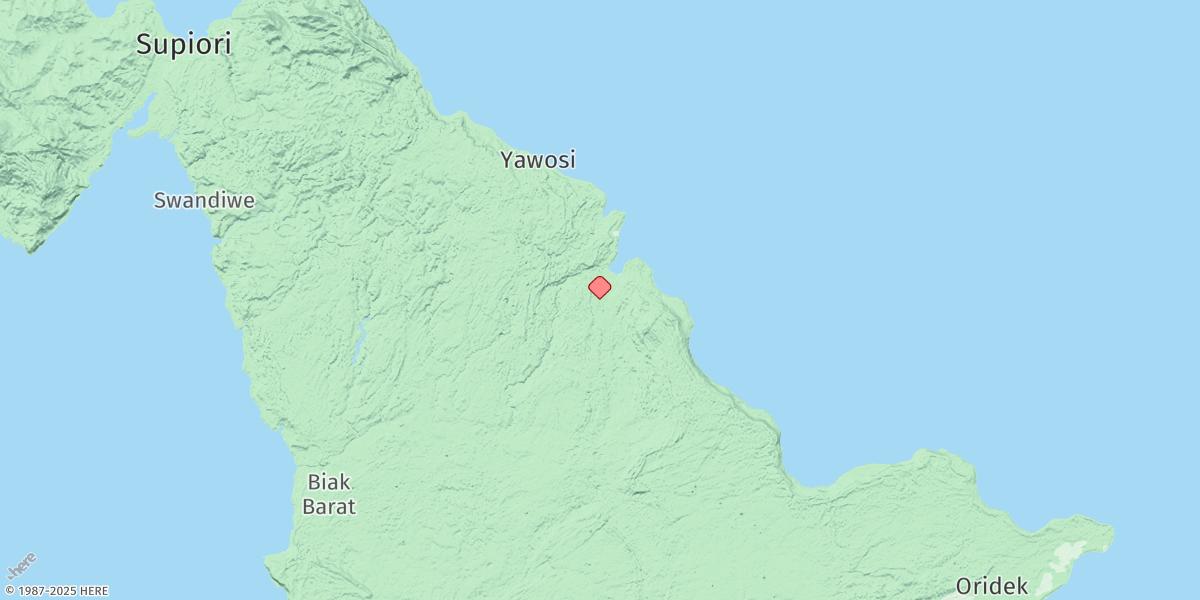 Map of Korim