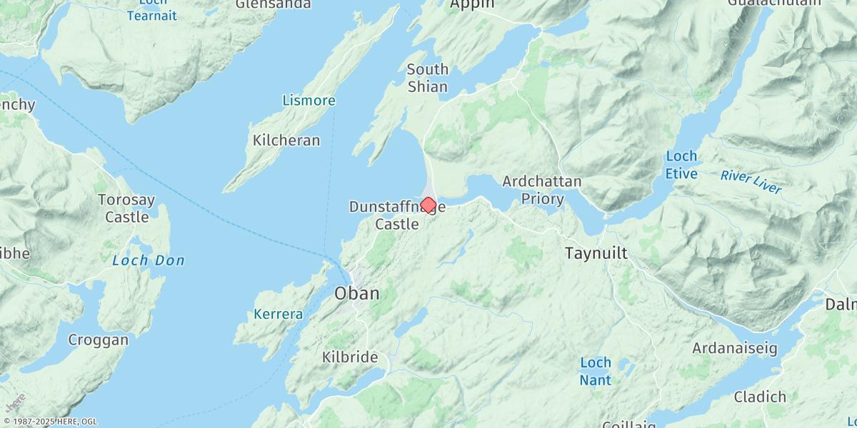 Map of Connel