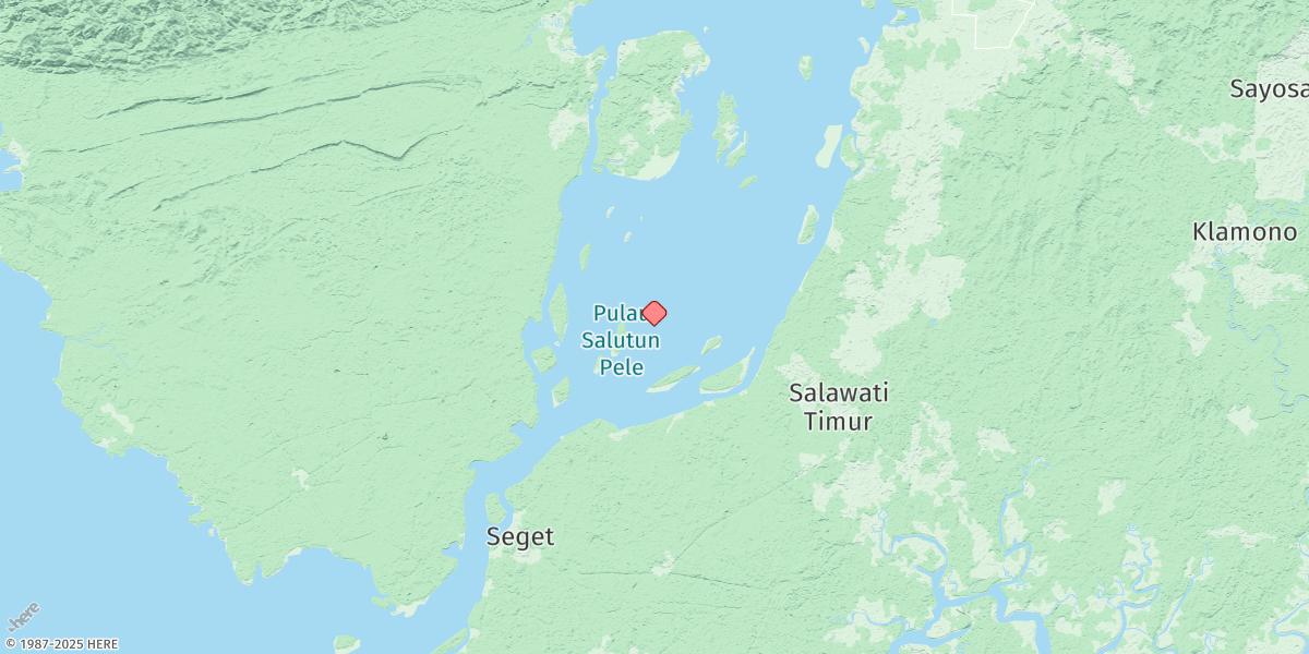 Map of Pulau Unaginim