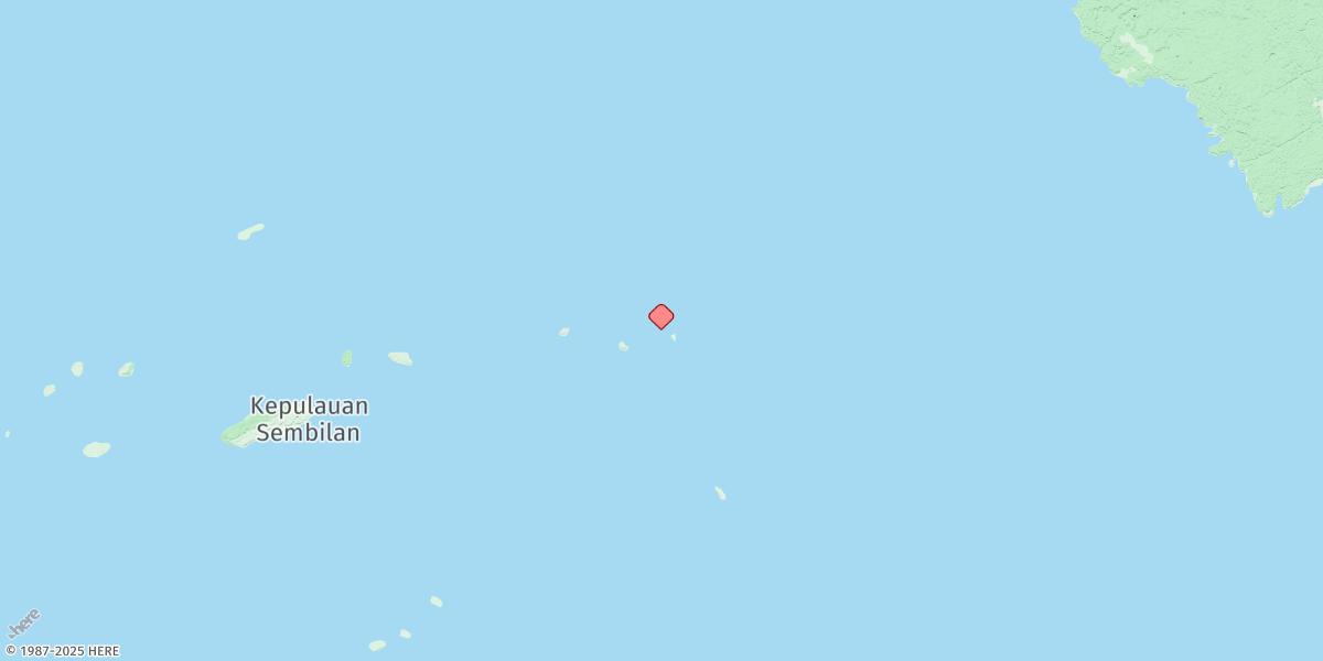 Map of Pulau-pulau Penyu