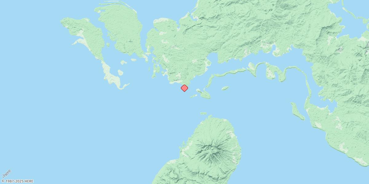 Map of Munda (Nasa Zonga Island)