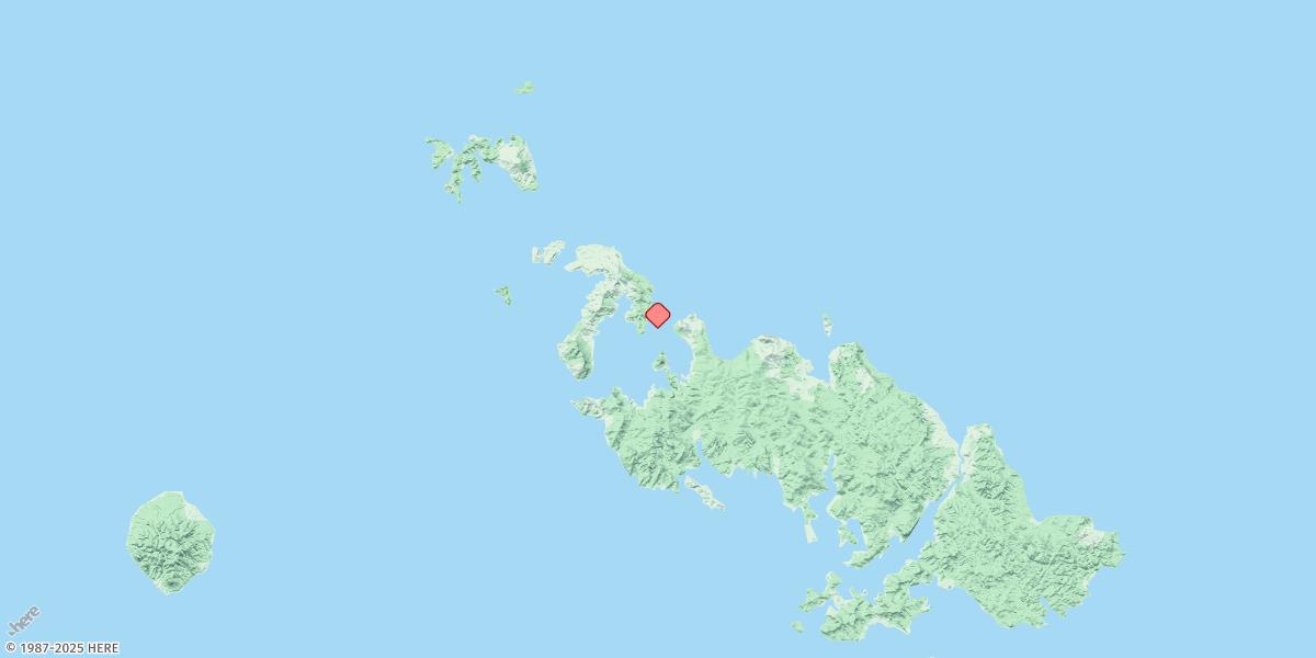 Map of Sandfly Passage
