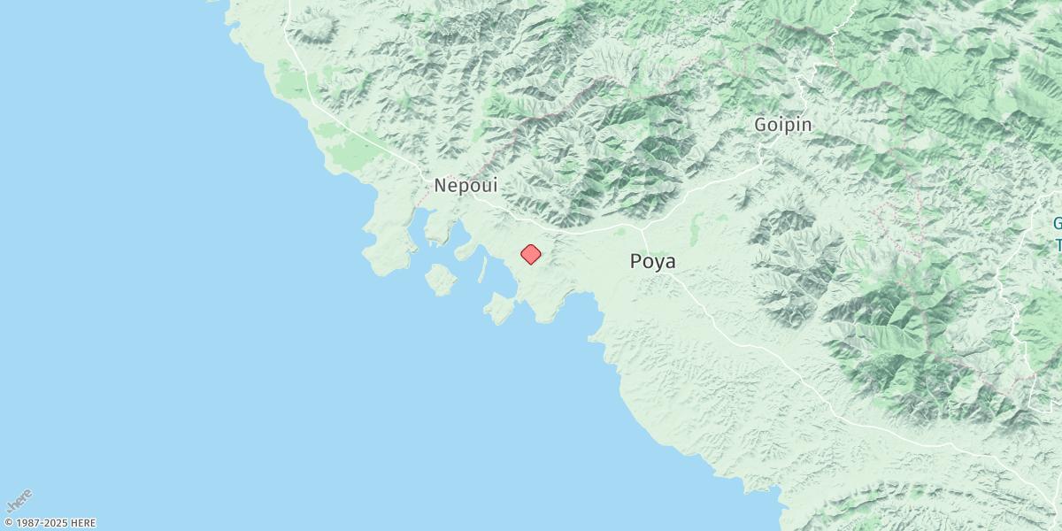 Map of Baie De La Poya