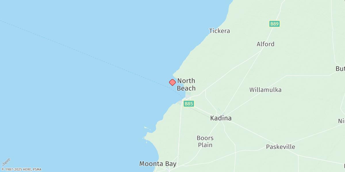 Map of Wallaroo