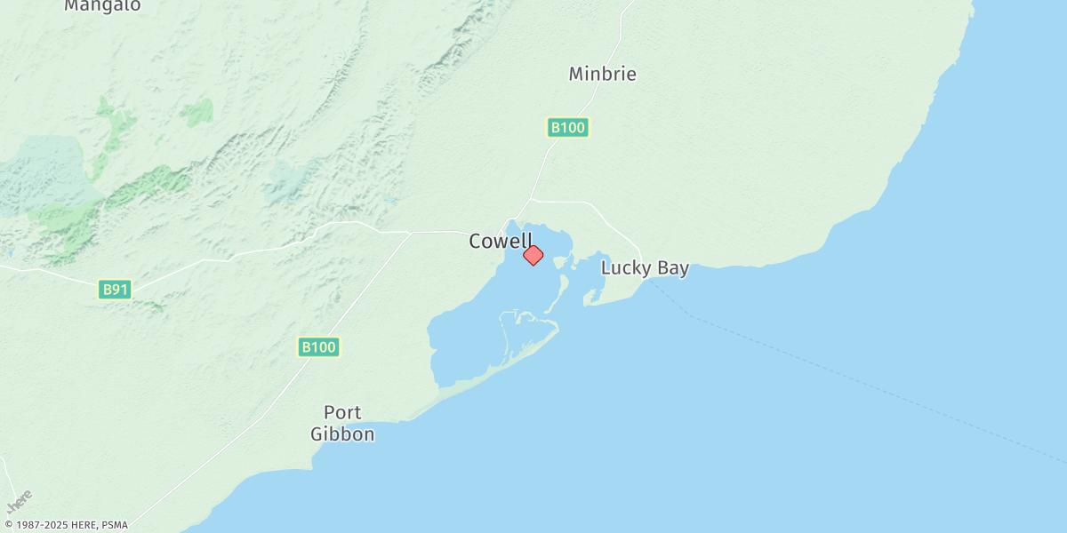 Map of Franklin Harbour