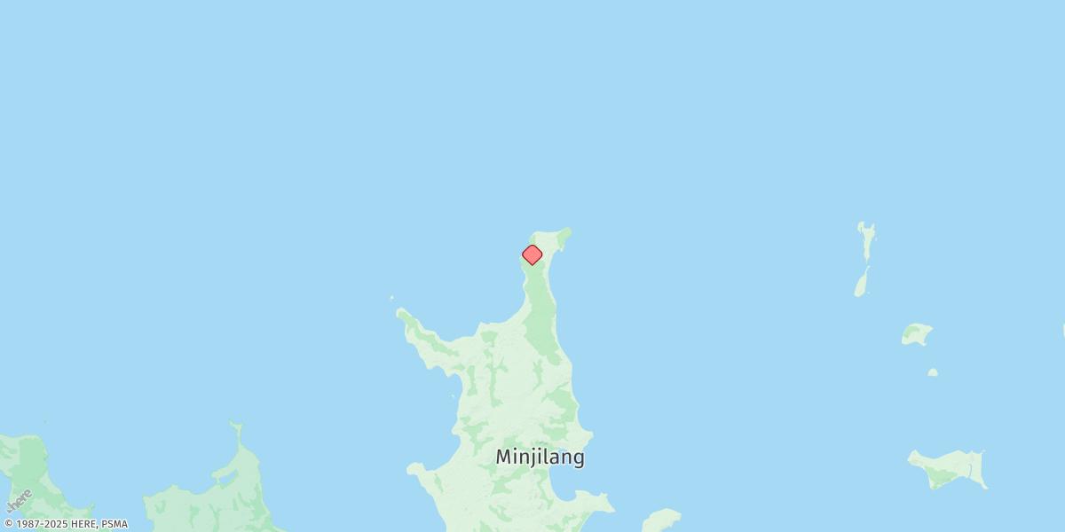 Map of Cape Croker