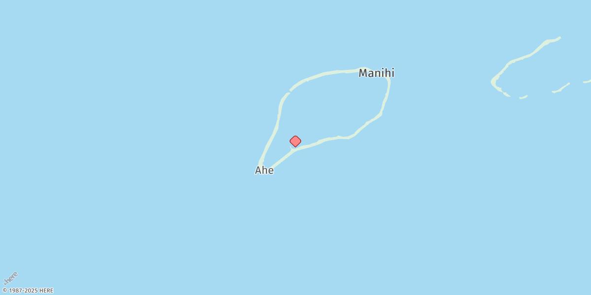 Map of Ahe
