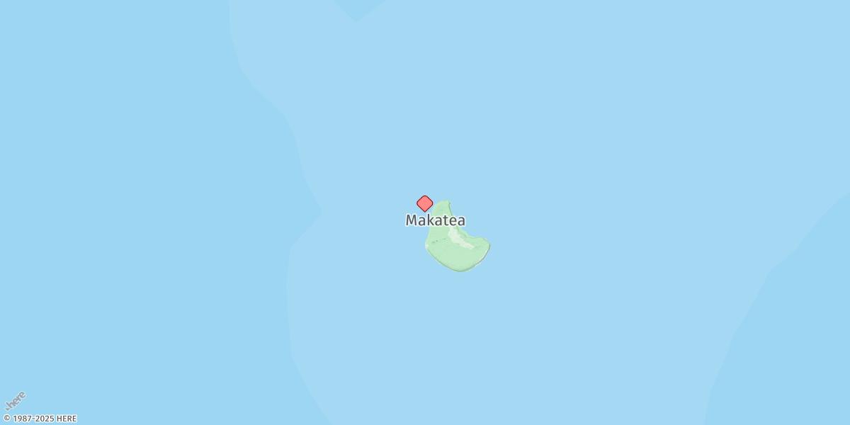 Map of Makatea