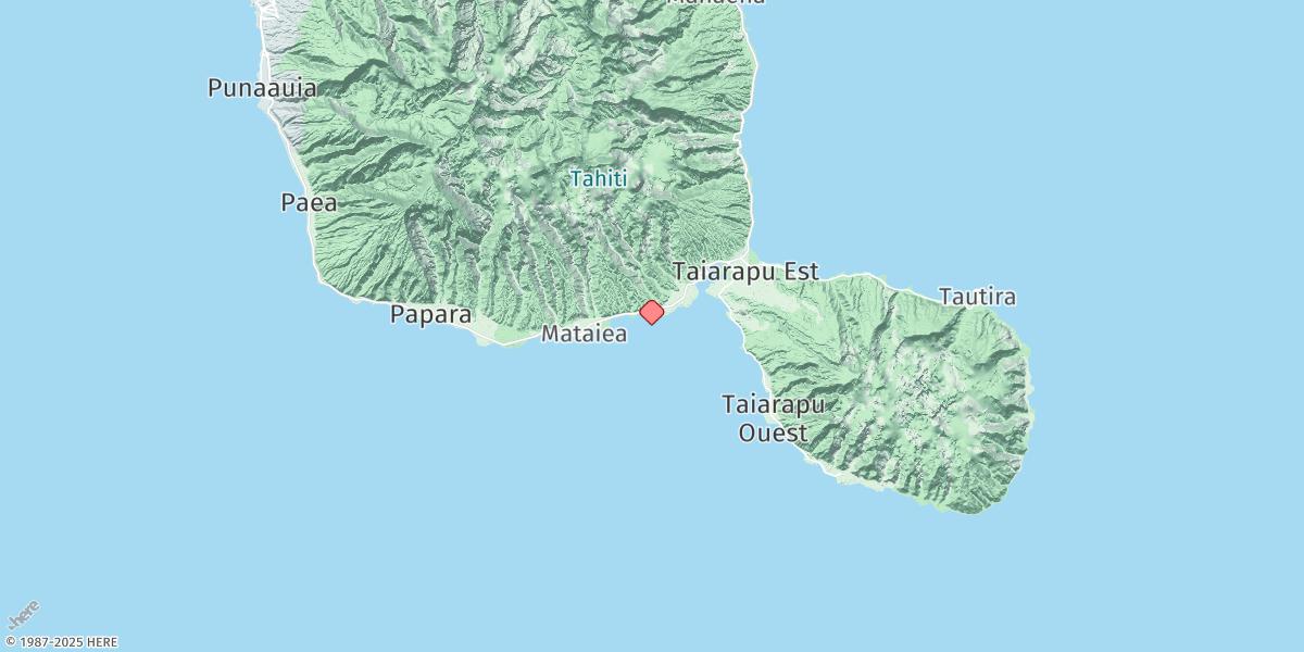 Map of Papeari