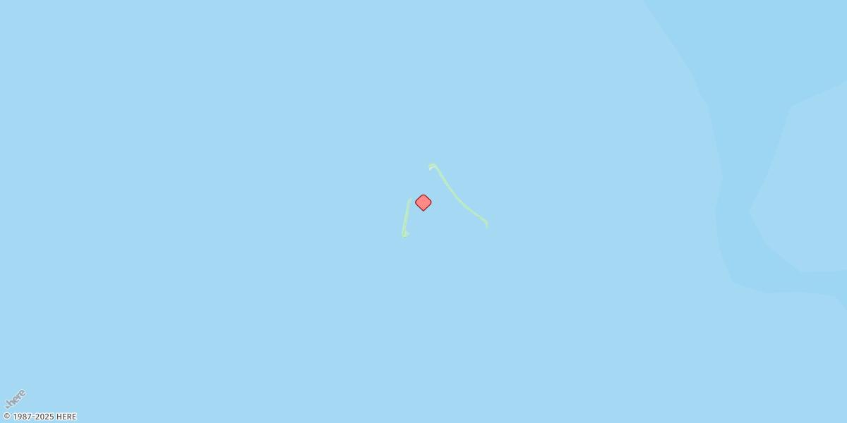 Map of Manihiki