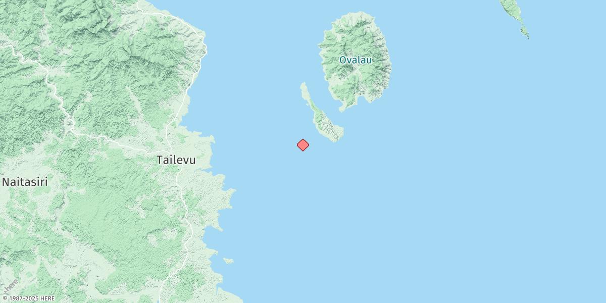 Map of Leleuvia Island