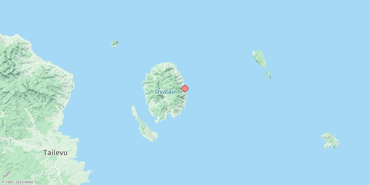 Map of Levuka