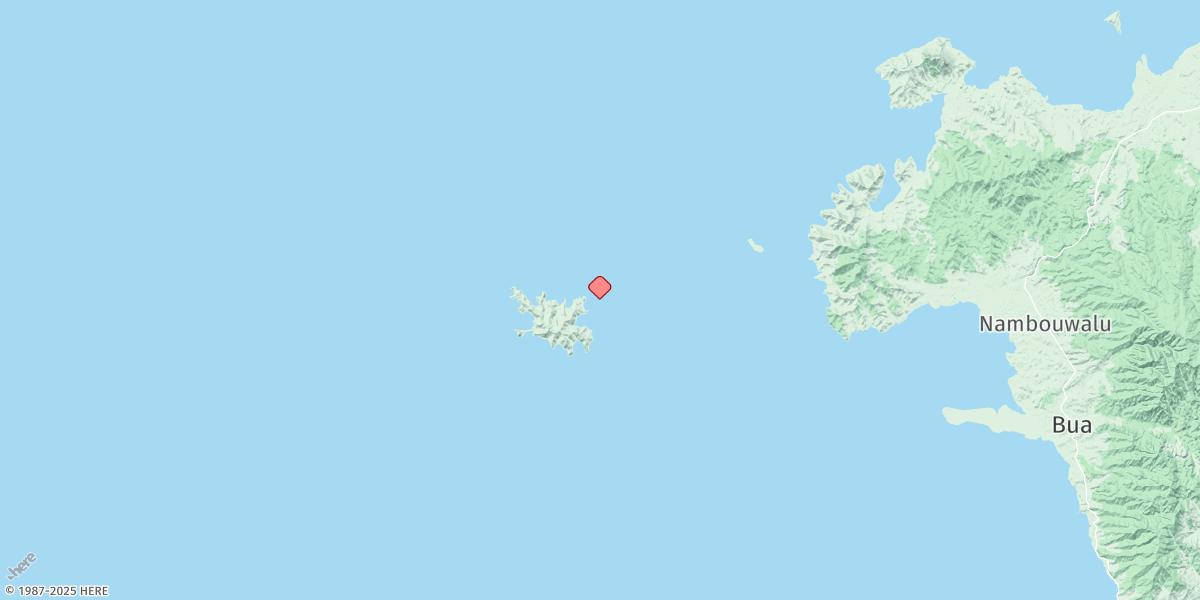 Map of Yadua Island
