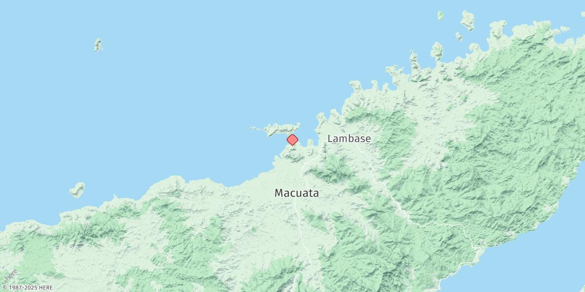 Map of Malau