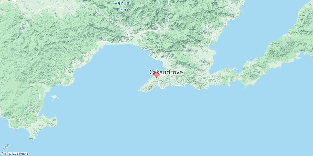 Map of Nakama Creek