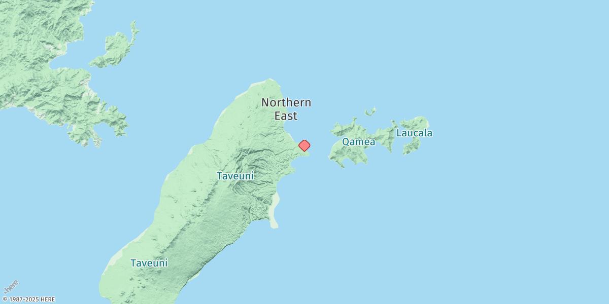 Map of Veitalacagi Point