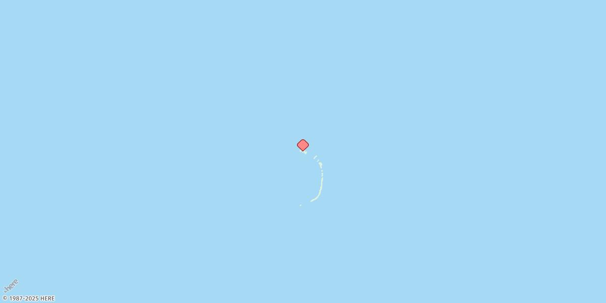 Map of Kapingamarangi