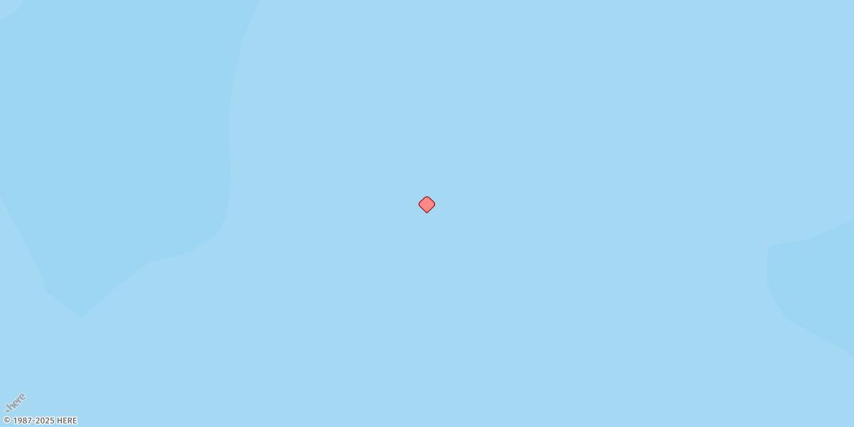 Map of Helen Reef