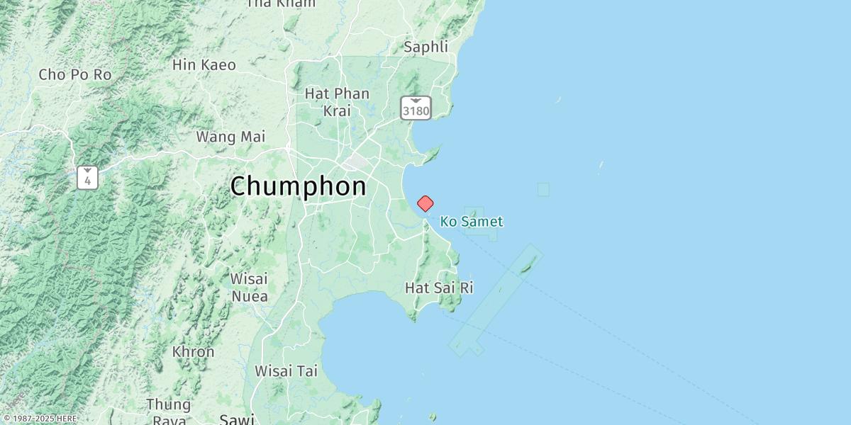Map of Ko Mattaphon