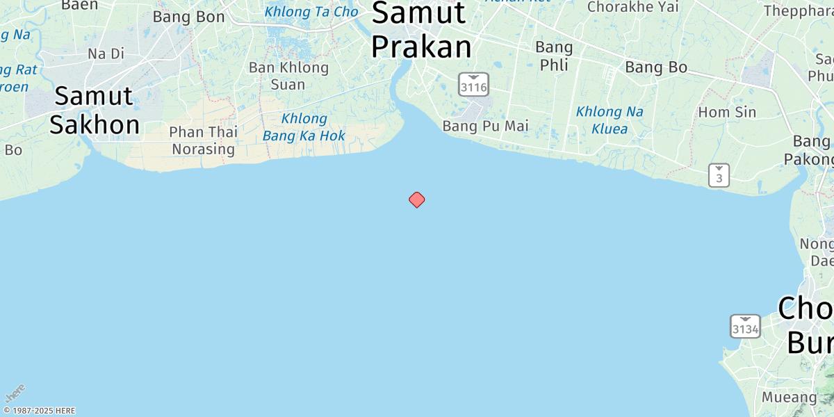 Map of Bangkok Bar
