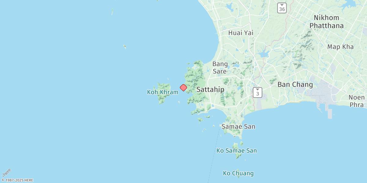 Map of Chong Khram