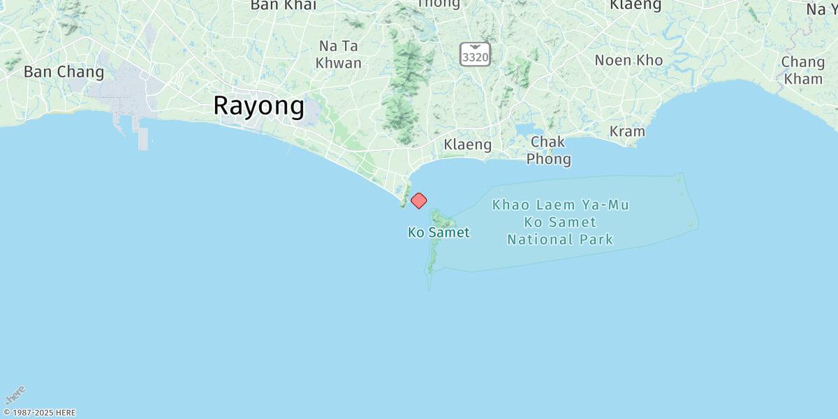 Map of Chong Samet