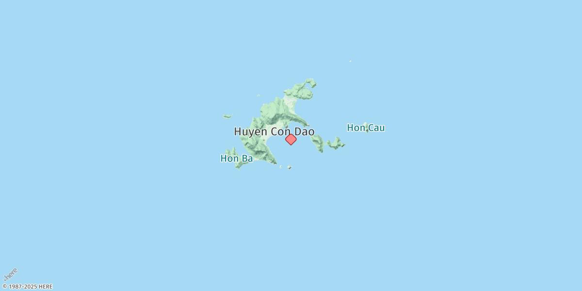 Map of Poulo Condore