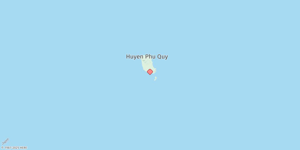 Map of Pulau Cecir De Mer