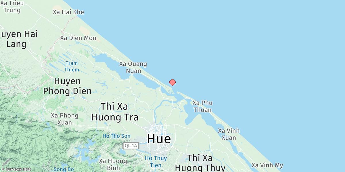 Map of Thuan An