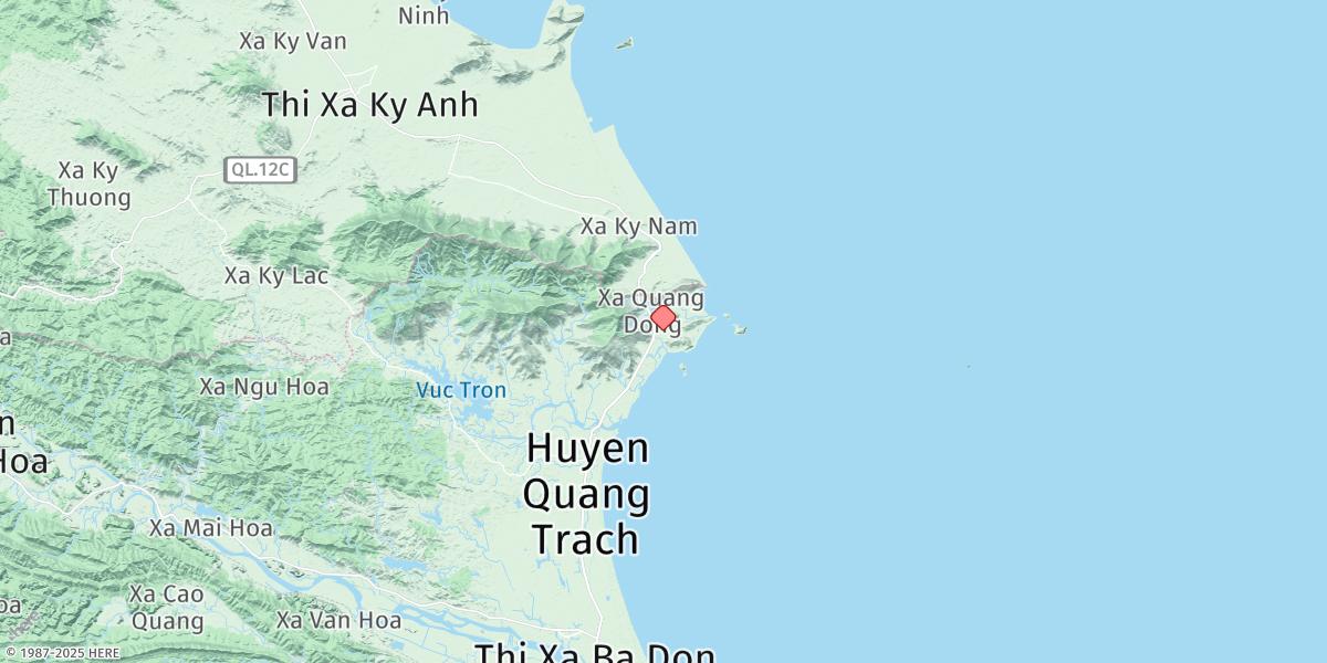 Map of Vung Chua
