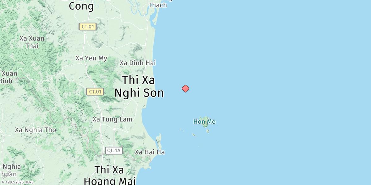 Map of Hon Me