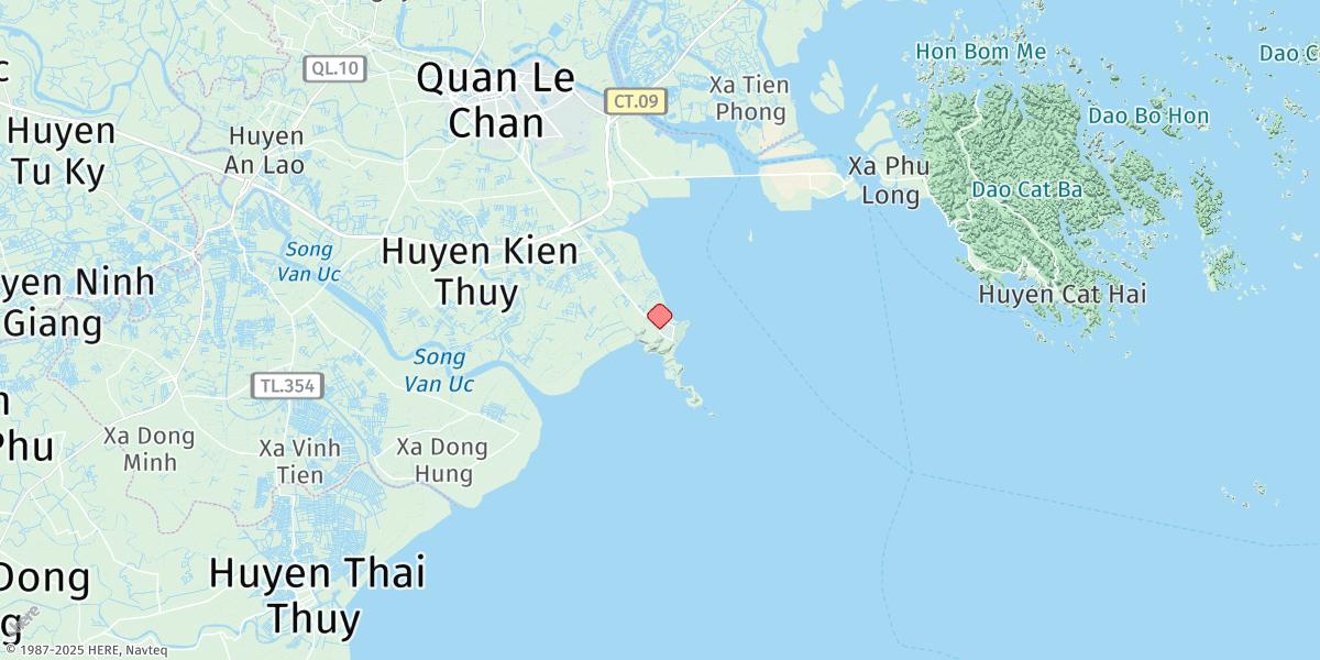 Map of Do Son