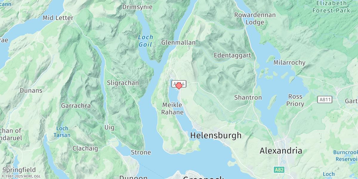 Map of Faslane