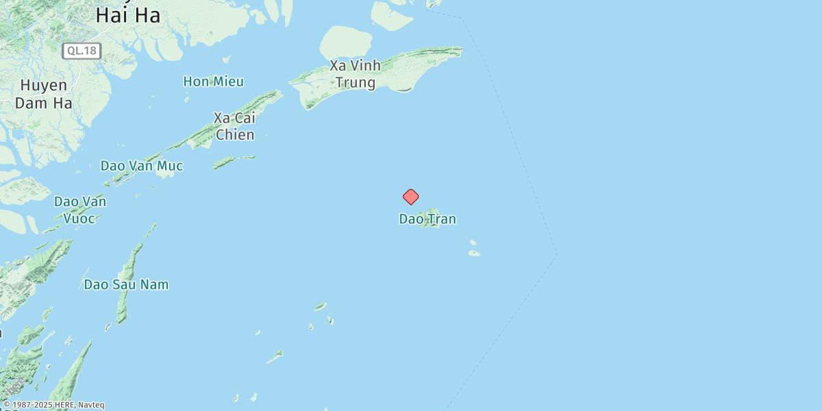 Map of Loc Chuc San