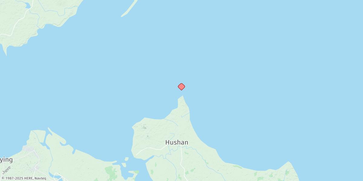 Map of Mulan Tou (Hainan Head)