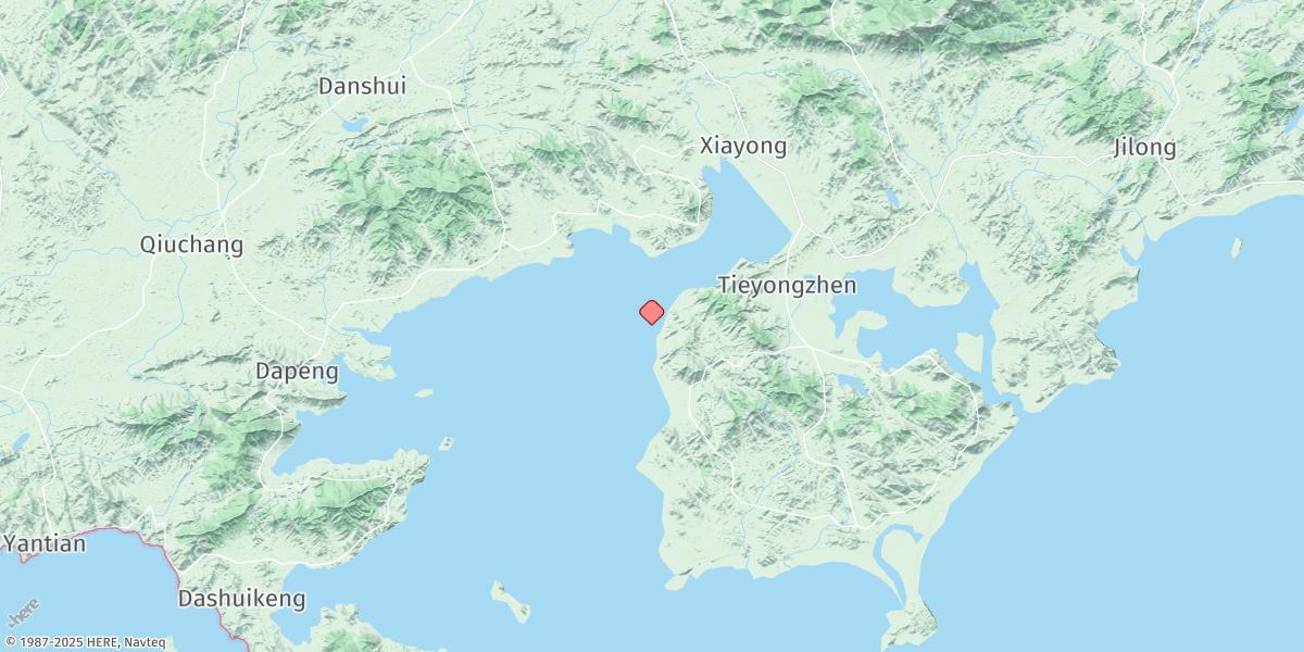 Map of Tsang Chau